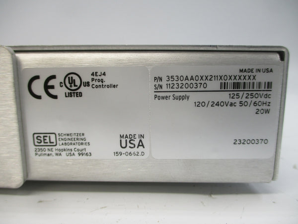 SEL SEL-3530 3530AA0XX211X0XXXXXX 120/240VAC NSNP