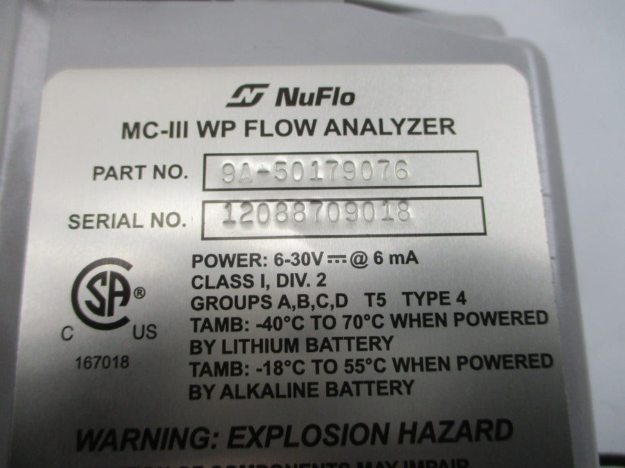 NUFLO 9A-50179076 6-30V NSMP