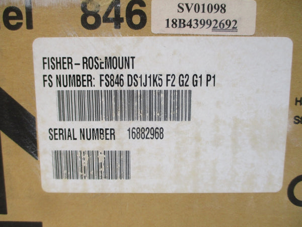 ROSEMOUNT FS846DS1J1K5 3-15PSI NSMP