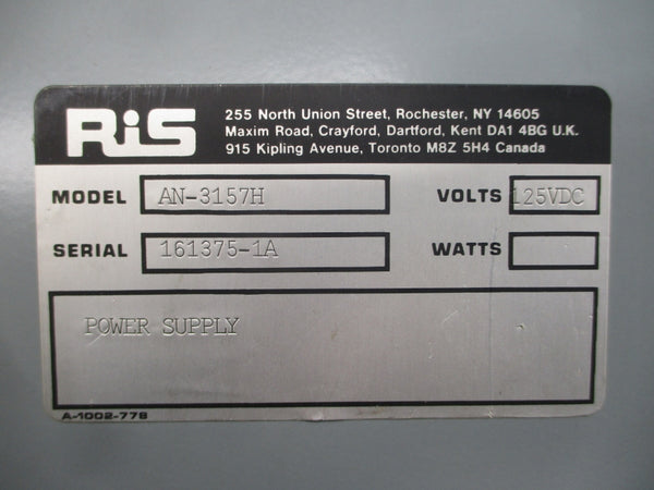 RIS AN-3157H 125VDC UNMP