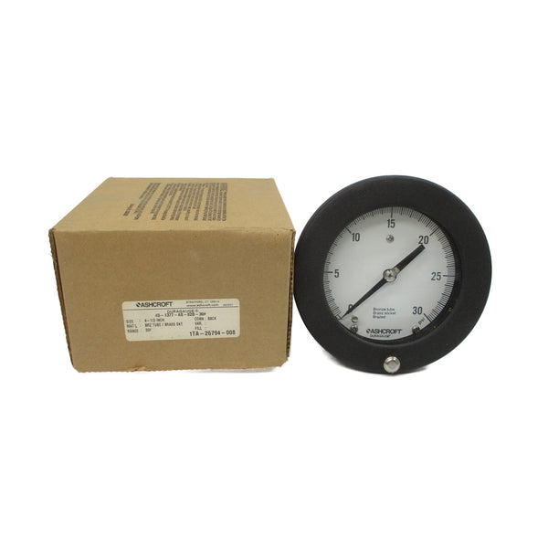 ASHCROFT 45-1377-AS-02B-30# 0-30PSI 4-1/2" NSMP