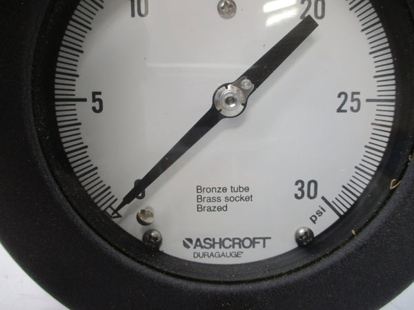 ASHCROFT 45-1377-AS-02B-30# 0-30PSI 4-1/2" NSMP