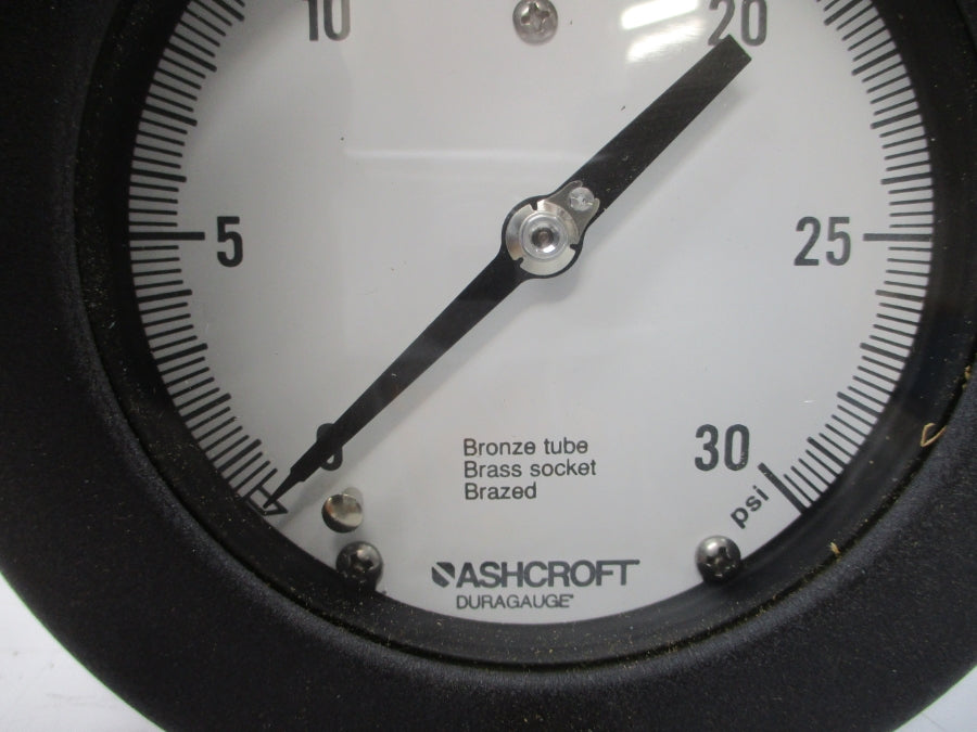 ASHCROFT 45-1377-AS-02B-30# 0-30PSI 4-1/2" NSMP