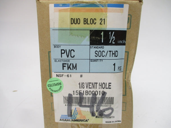 ASAHI/AMERICA DUOBLOC21 230PSI 120'F 1-1/2" NSMP