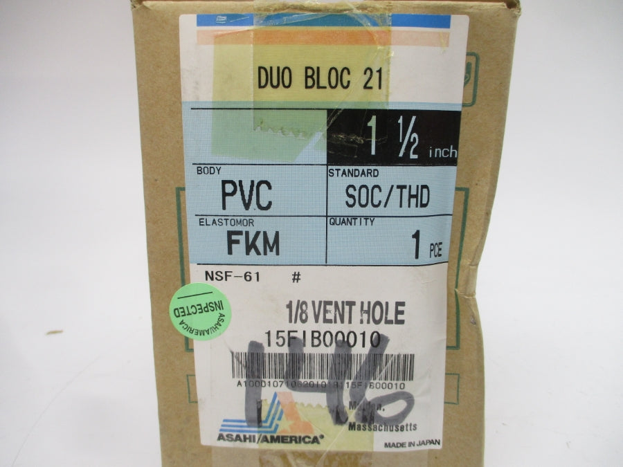 ASAHI/AMERICA DUOBLOC21 230PSI 120'F 1-1/2" NSMP