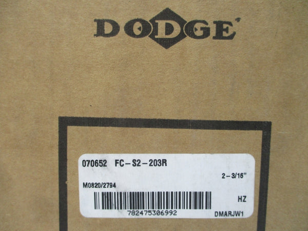 DODGE 070652 FC-S2-203R 2-3/16" NSFS