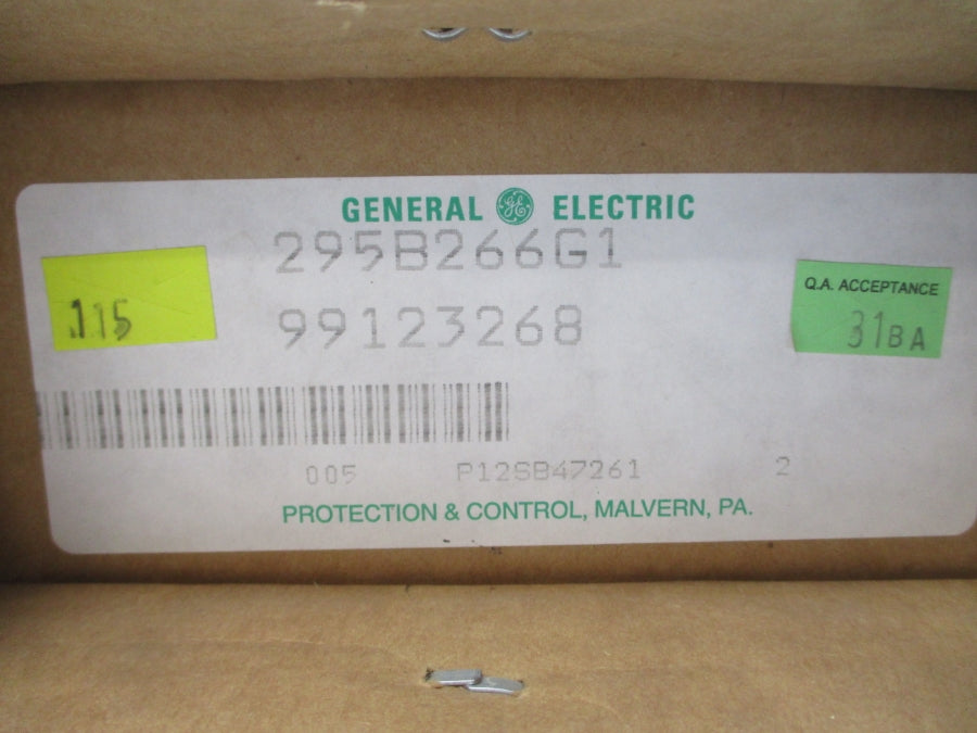 GENERAL ELECTRIC 295B266G1 NSFS