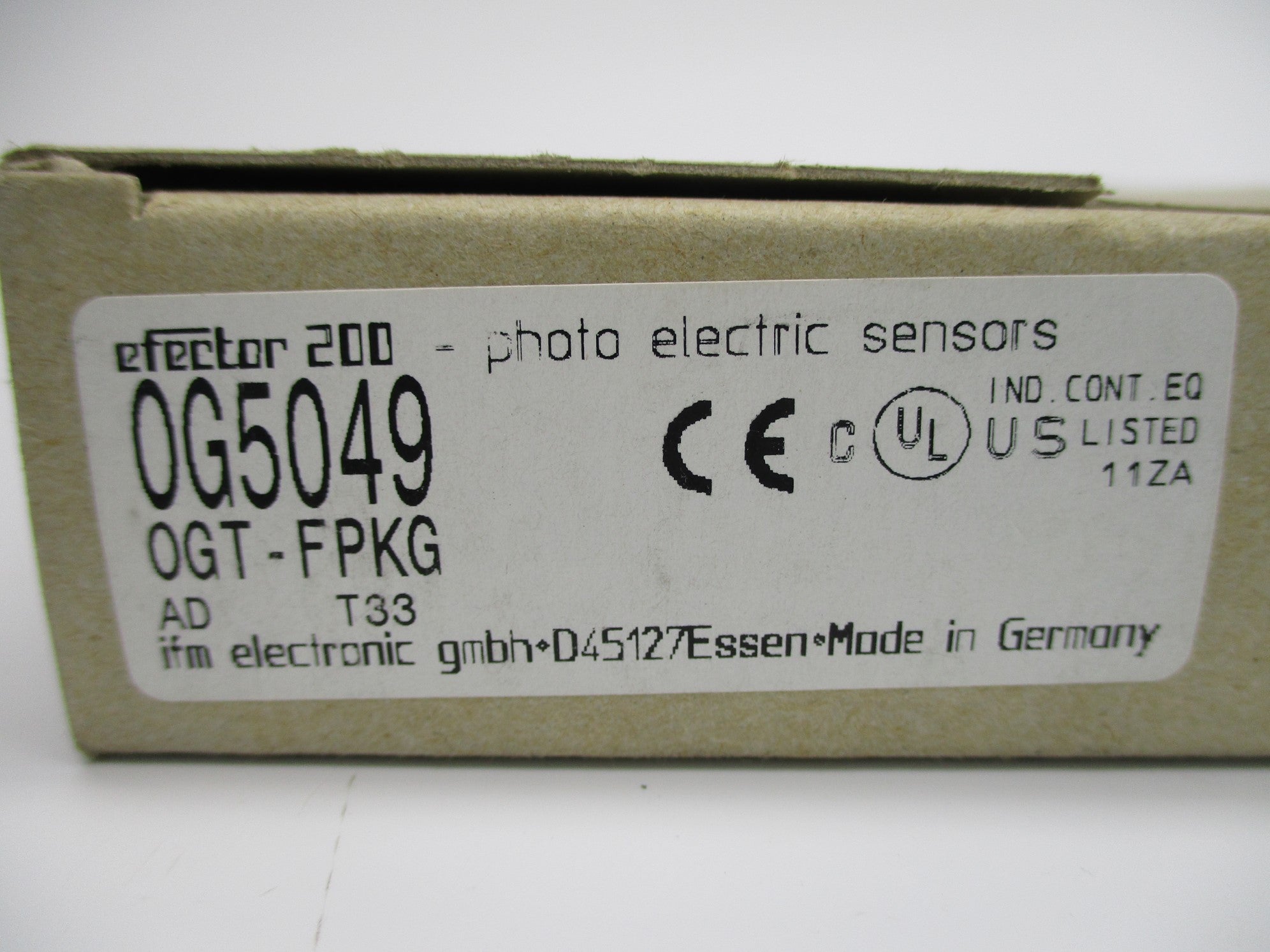 IFM EFECTOR OG5049 OGT-FPKG NSMP