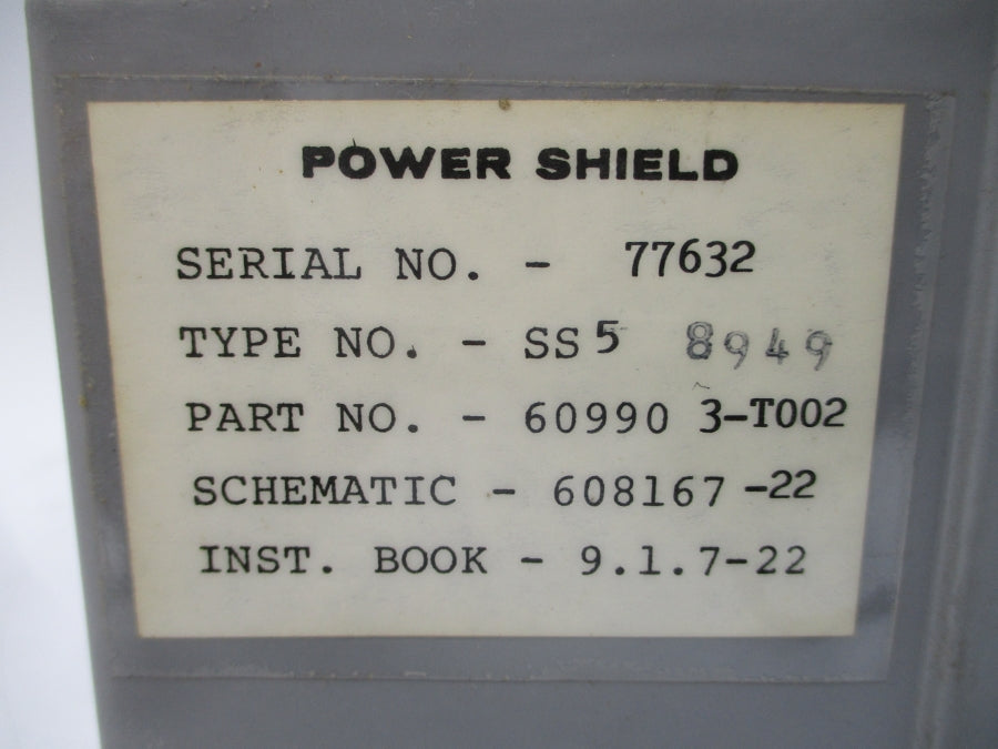 ABB 609903-T002 SS5-8949 100A NSNP