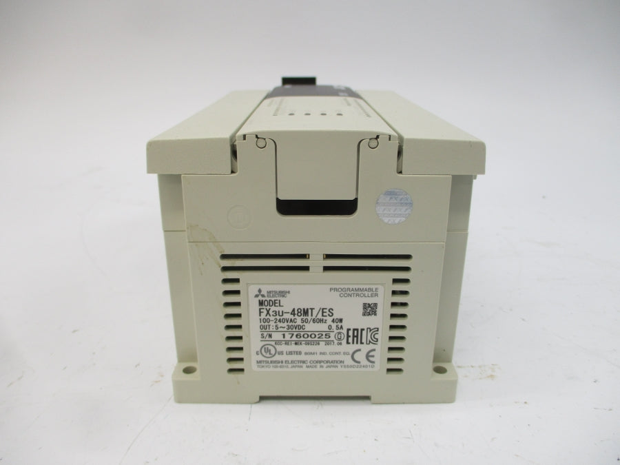 MITSUBISHI FX3U-48MT/ES 100-240VAC 0.5A NSNP