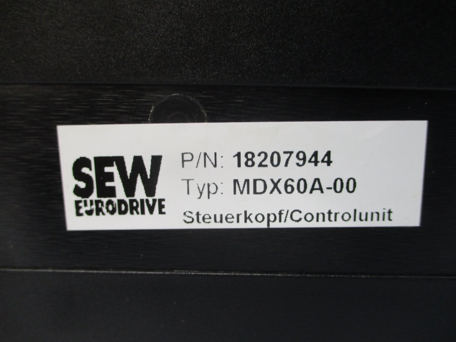 SEW-EURODRIVE 18207944 MDX60A-00 UNMP