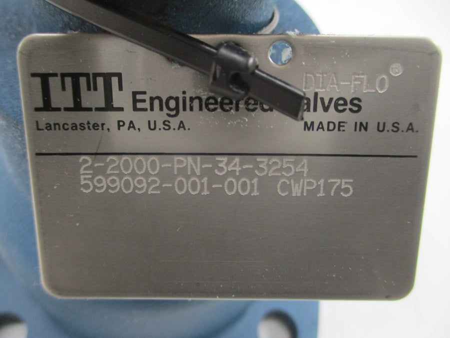 ITT 2-2000-PN-34-3254 599092-001-001 NSNP