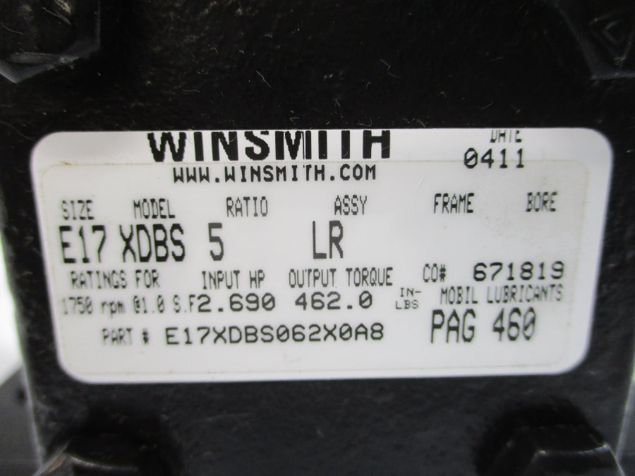 WINSMITH E17XDBS062X0A8 (AS PICTURED) NSNP