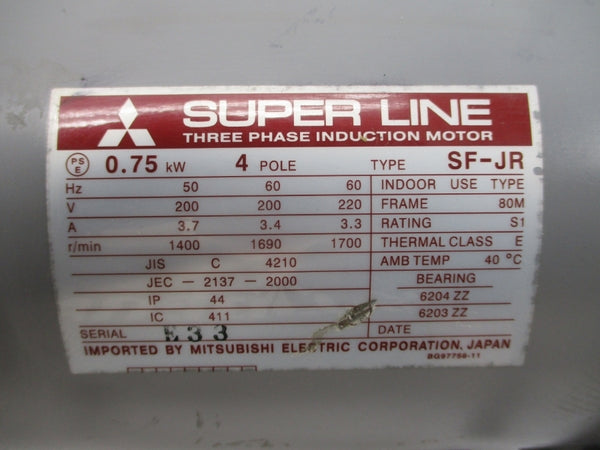MITSUBISHI SF-JR 200/220V 3.4/3.3A NSNP