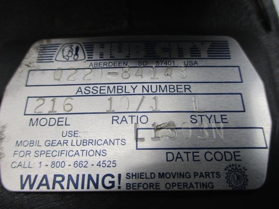 HUB CITY 0220-84143 (AS PICTURED) NSNP