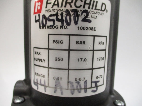 FAIRCHILD 100208E 0-10PSI NSNP