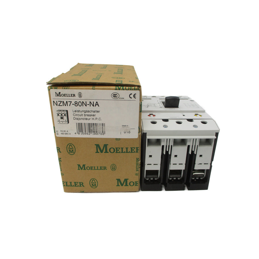 MOELLER NZM7-80N-NA 600VAC 80A NSMP