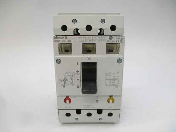 MOELLER NZM7-80N-NA 600VAC 80A NSMP