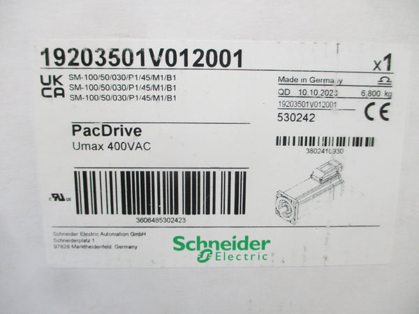 SCHNEIDER ELECTRIC SM-100/50/030/P1/45/M1/B1 19203501V012001 400VAC 2.87A NSMP