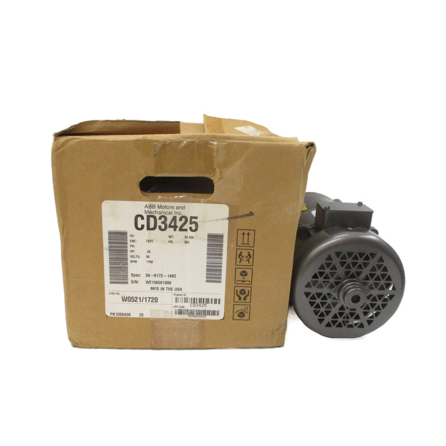 BALDOR CD3425 34-6172-1482 90/100V 3-.3/.6A NSMP