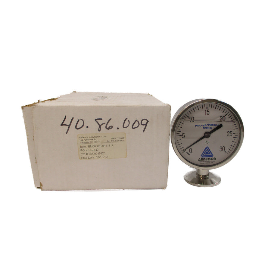 ANDERSON INSTRUMENT EM066010041111A 0-30PSI NSMP