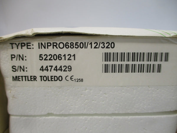 METTLER TOLEDO INPRO6850I/12/320 52206121 NSMP