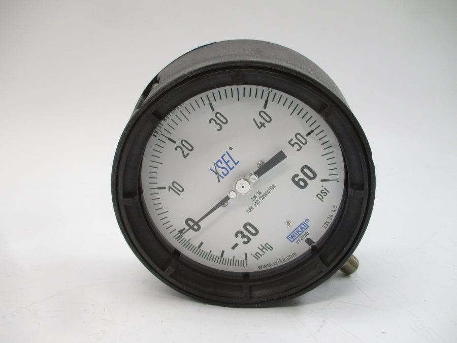 WIKA 232.34 9834508 -30INHG/+60PSI 4.5" NSMP