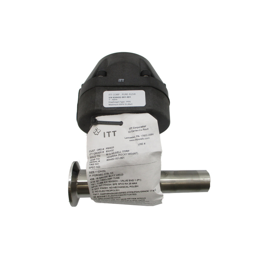ITT 834432 1-F-428-X19-TE1-SFV2-0-0-TM17-36-M7-A20S-SQD1 1" NSMP