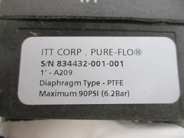 ITT 834432 1-F-428-X19-TE1-SFV2-0-0-TM17-36-M7-A20S-SQD1 1" NSMP