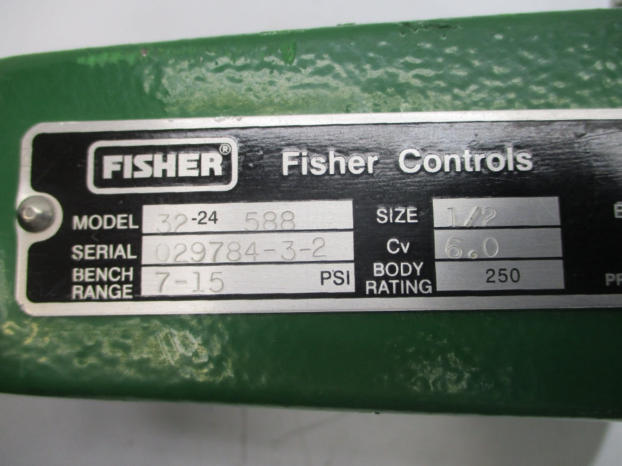 FISHER 32-24588 7-15PSI 1/2" NSNP
