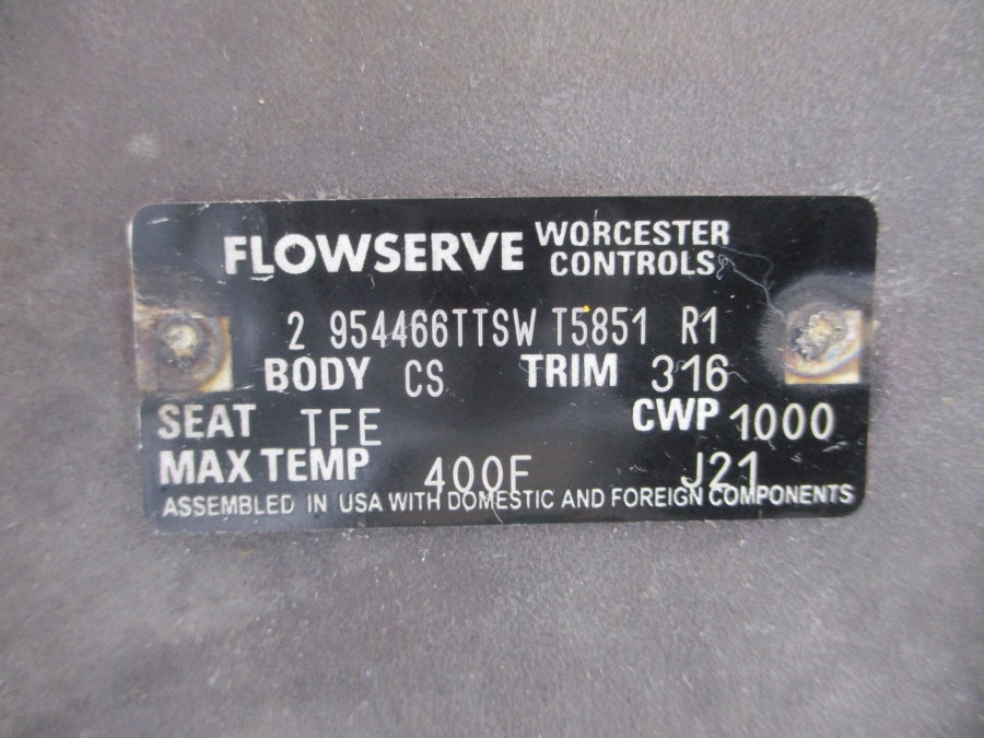 HYTORK XL0281U-S80-SCW-Y00 954466TTSWT5851R1 116PSI 2" NSNP