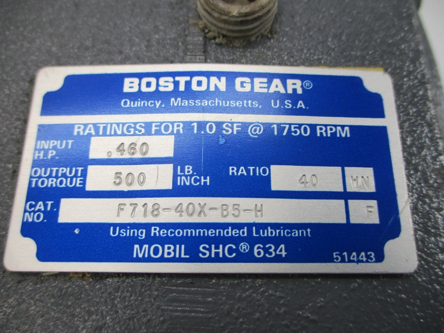 BOSTON GEAR F718-40X-B5-H NSNP