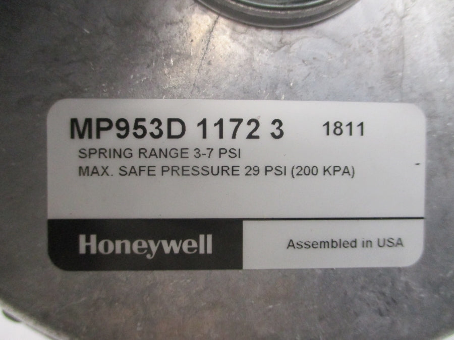 HONEYWELL MP953D11723 3-7PSI NSNP