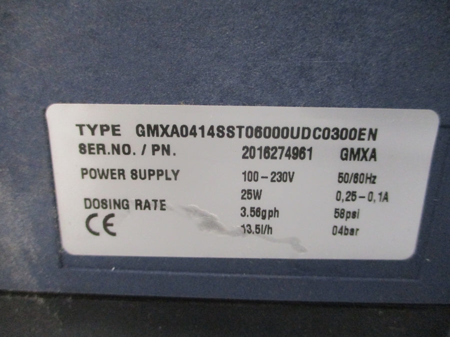 PROMINENT GMXA0414SST06000UDC0300EN GMXA 100-230V 0.25-0.1A 58PSI NSNP