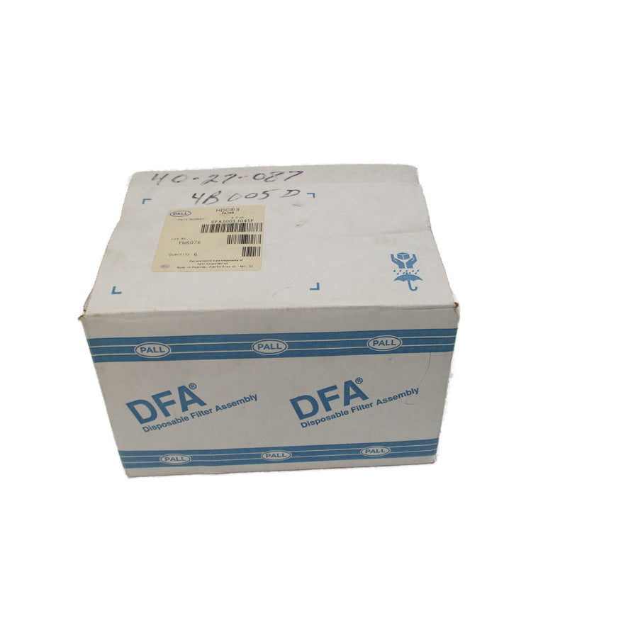 PALL DFA3001J045P 50/75PSI (PKG OF 6) NSMP