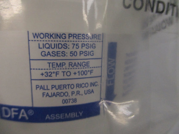 PALL DFA3001J045P 50/75PSI (PKG OF 6) NSMP