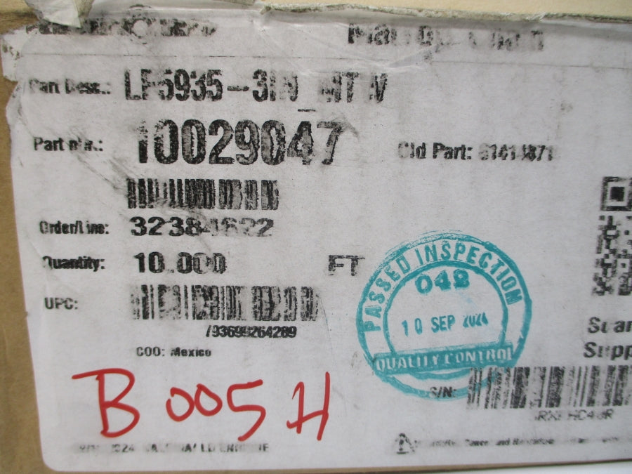 REXNORD 10029047 LF5935-3IN_MTW 10.000' NSMP