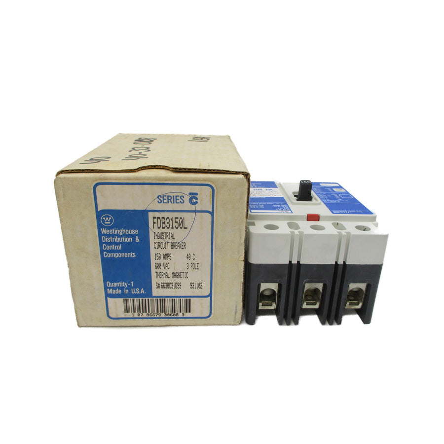 WESTINGHOUSE FDB3150L 6638C31G99 SER. C 600VAC 150A NSMP