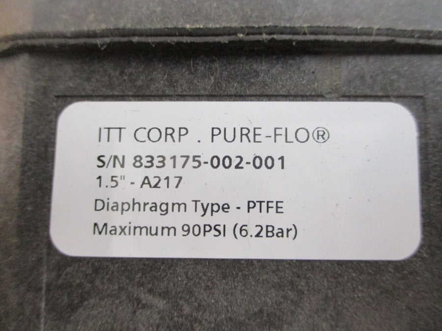 ITT 1.5-F-419-SFV4-0-4-TM17-36-M7-A217-SQDB 90PSI 1.5" NSNP