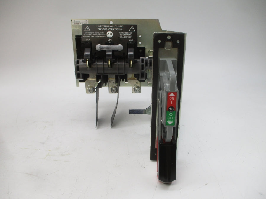 ALLEN BRADLEY 1494F-N100 SER. B 600VAC 100A (BR/WH) NSMP