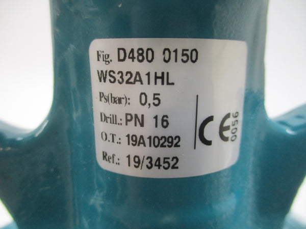 GEMU D4800150 WS32A1HL 6" NSNP