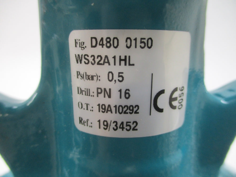 GEMU D4800150 WS32A1HL 6" NSNP