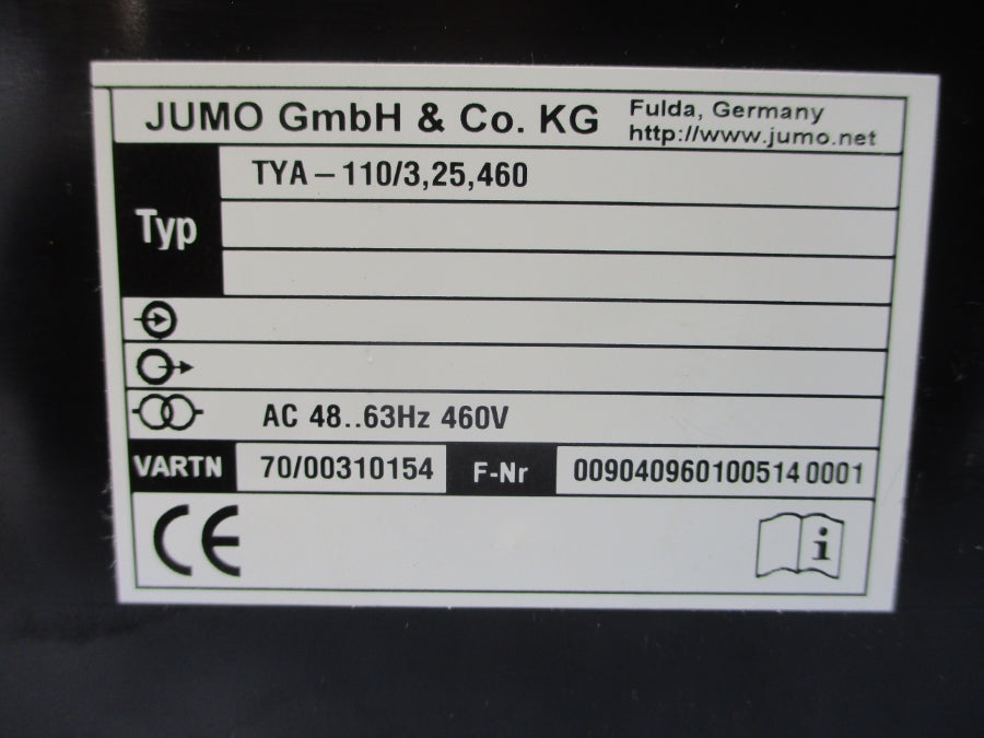 JUMO TYA-110/3.25.460 460VAC NSNP