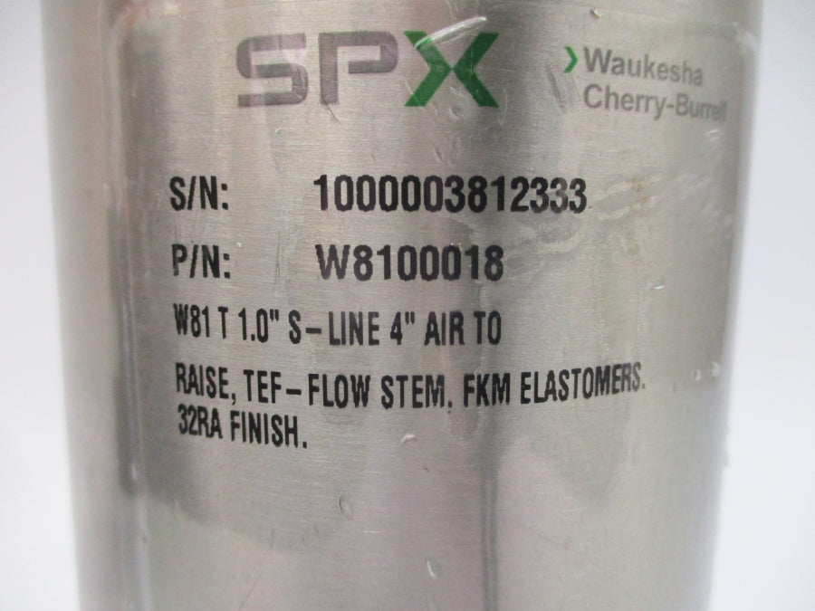 SPX W8100018 4" (AS PICTURED) NSNP
