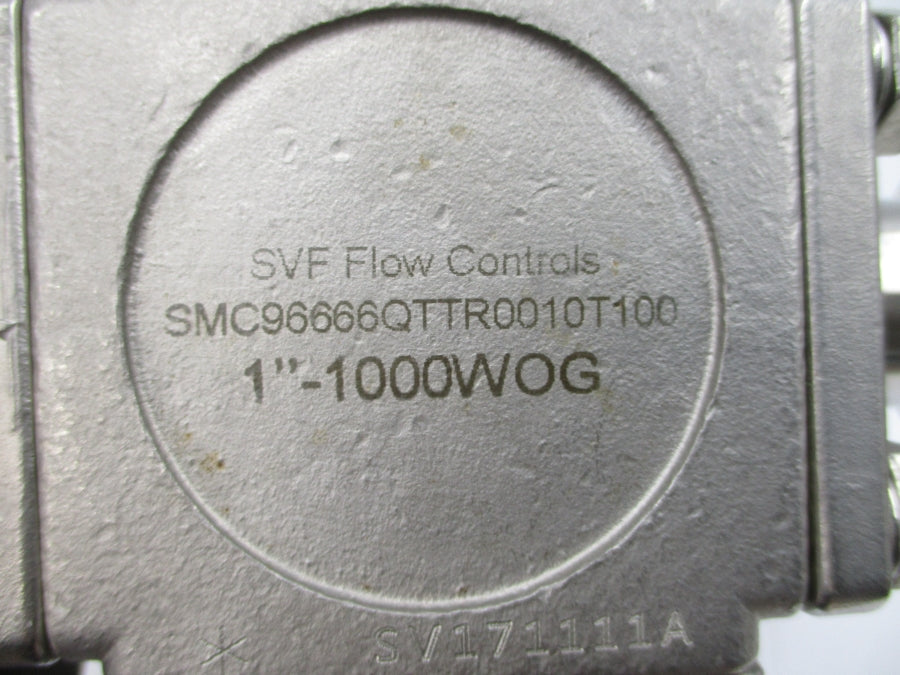 SVF FLOW CONTROLS SMC96666QTTR0010T100 1" NSNP