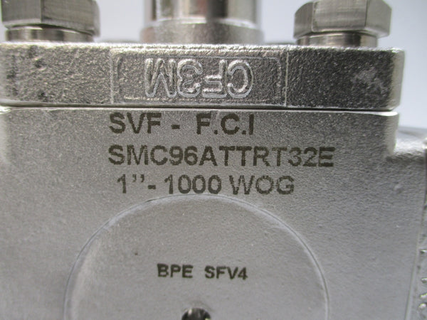 SVF FLOW CONTROLS SMC96ATTRT32E 1" NSNP