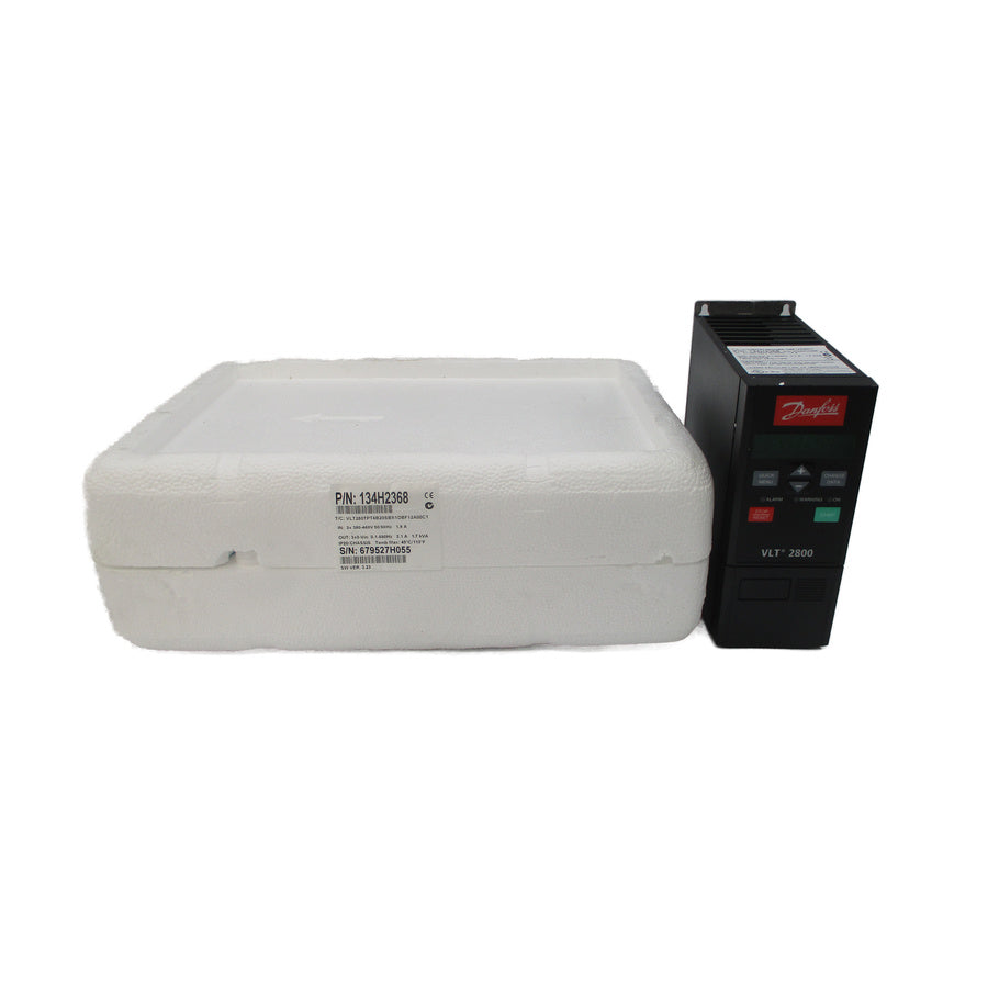 DANFOSS 134H2368 VLT2807PT4B20SBR1DBF12A00C1 380-460V 1.9A NSMP