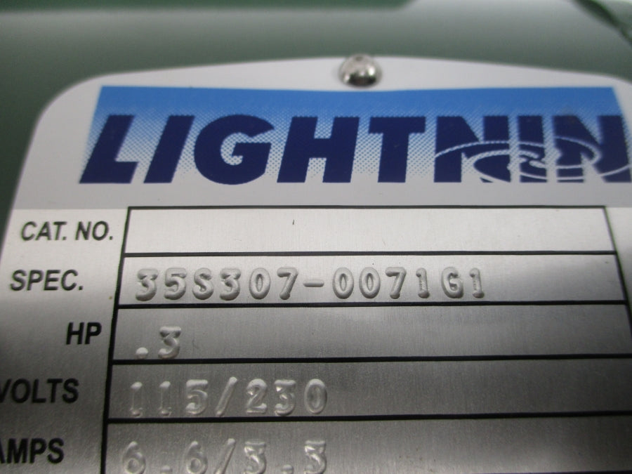 LIGHTNIN 35S307-0071G1 115/230V 6.6/3.3A NSNP