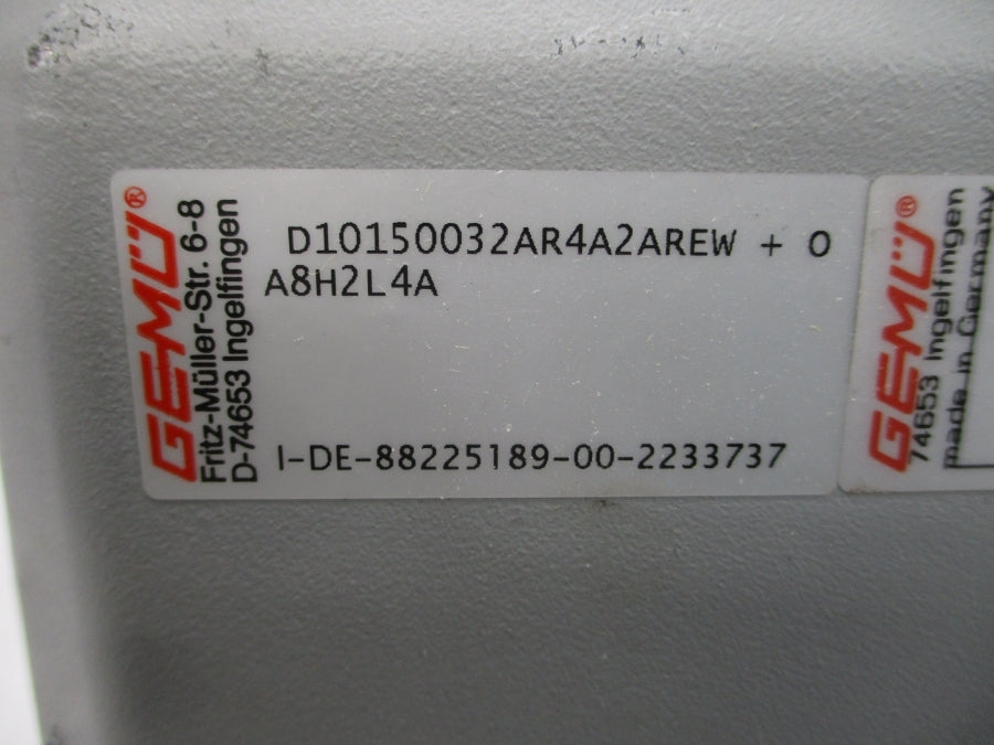 GEMU D10150032AR4A2AREW+0A8H2L4A 0A8 230V 1.2A NSNP