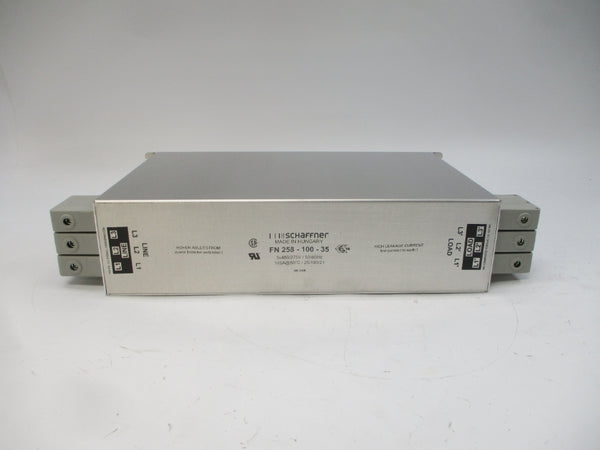 SCHAFFNER FN258-100-35 480/275V 100A NSMP